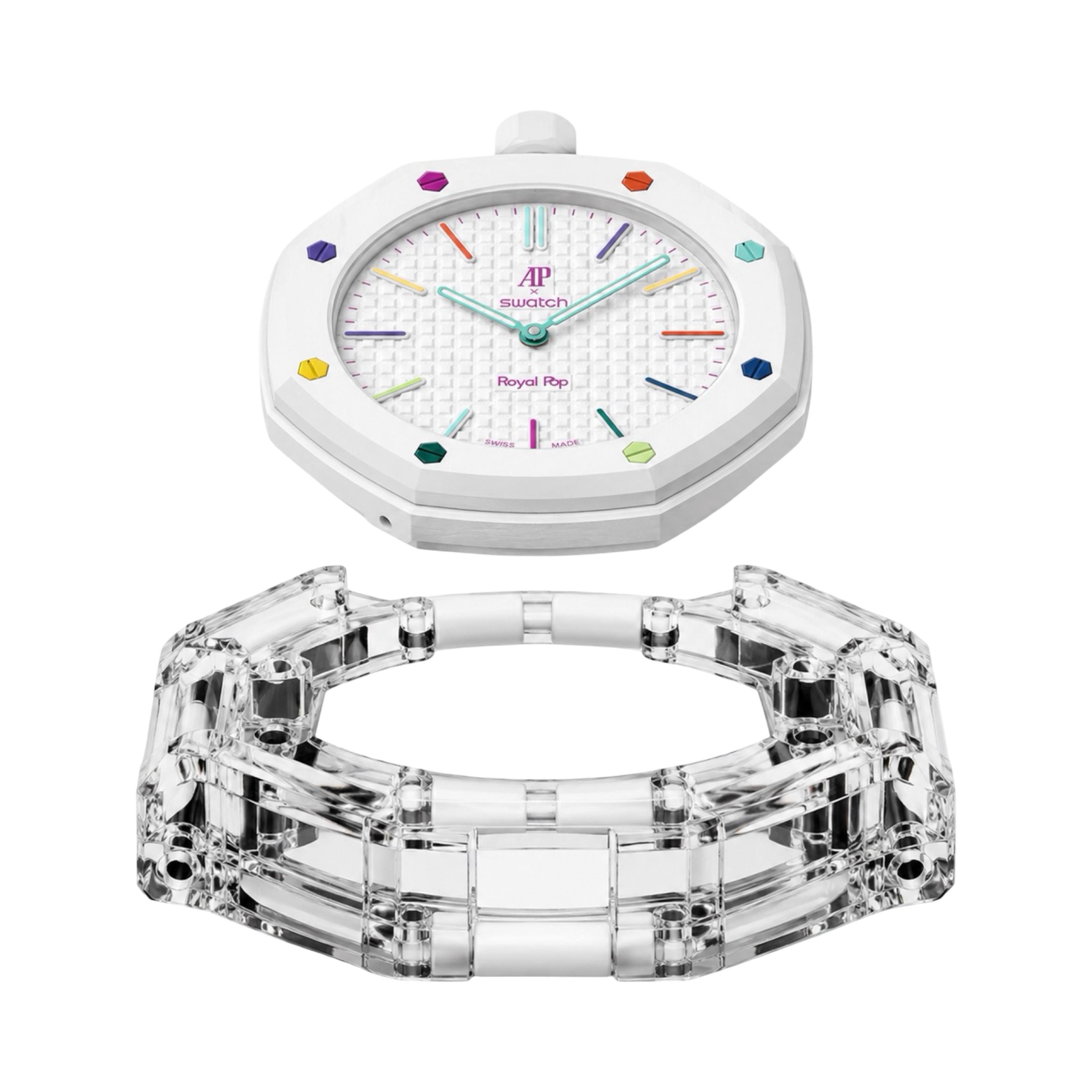 MX-1 SnapFrame — Transparent Modular Watch Frame